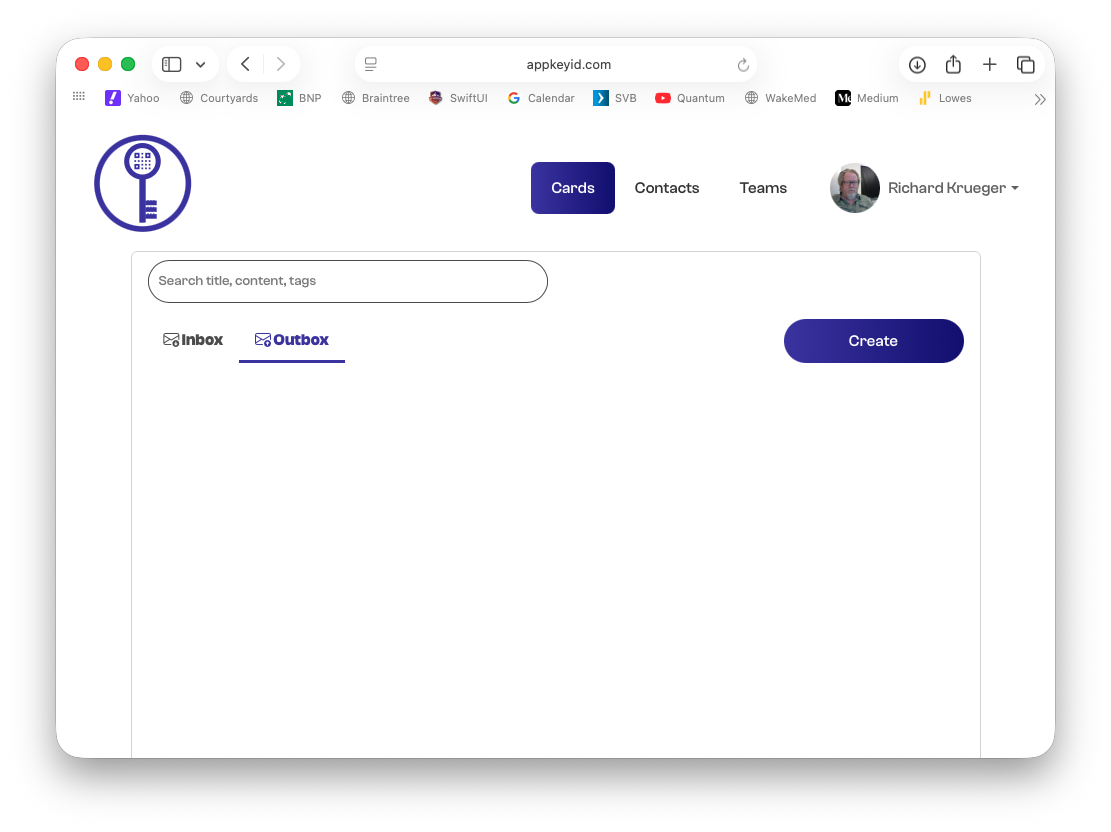 AppKeyId account created