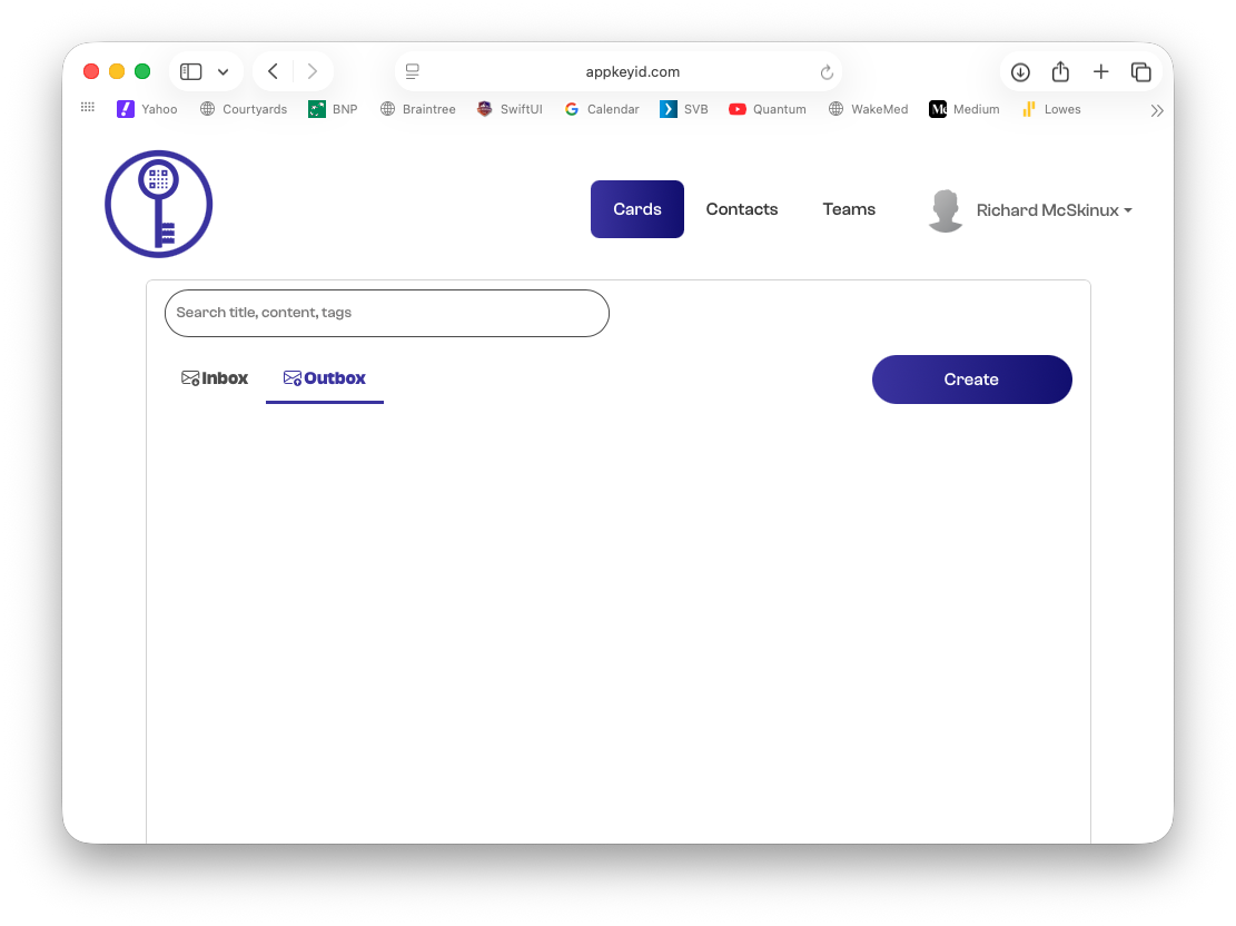 AppKeyId account created